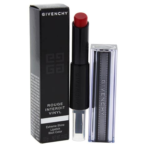 givenchy lipstick chinese|Givenchy interdit vinyl lipstick.